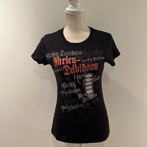 Harley Davidson graphic t shirt